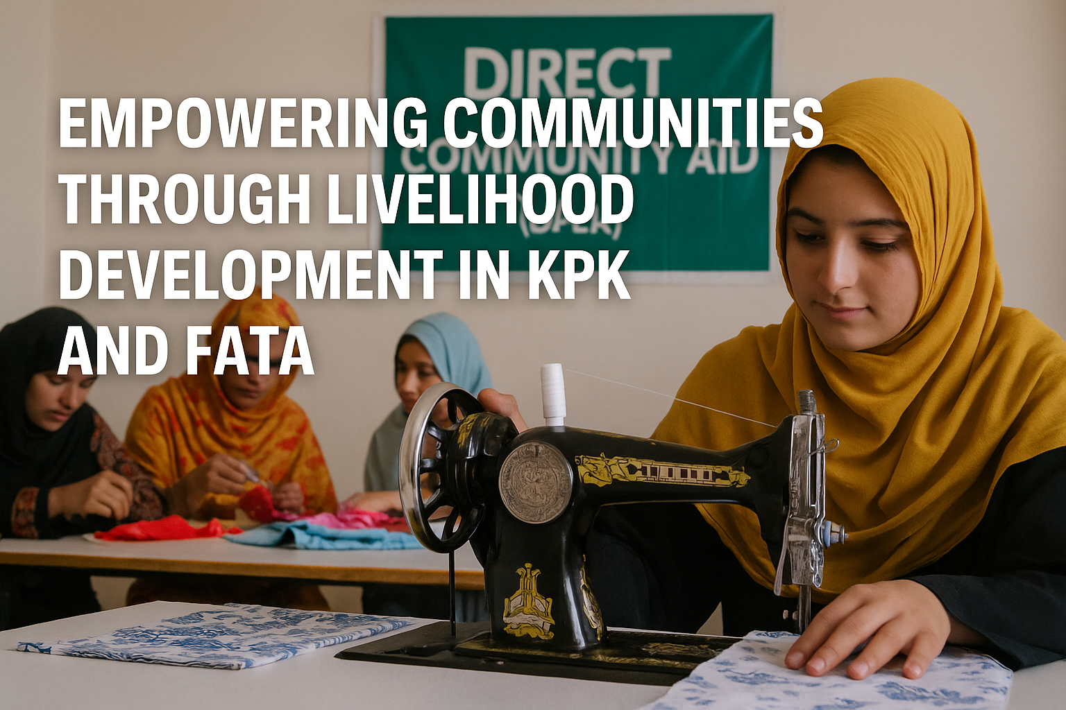 DFCA livelihood projects in KPK and FATA empowering communities