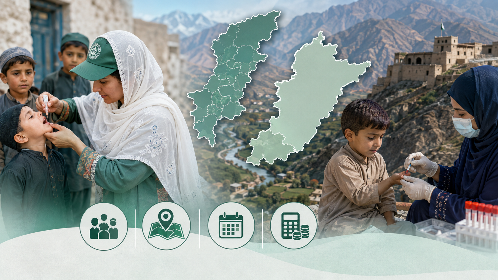 Polio Sero Prevalence Survey Phase II in 8 Districts of KPK and NMD