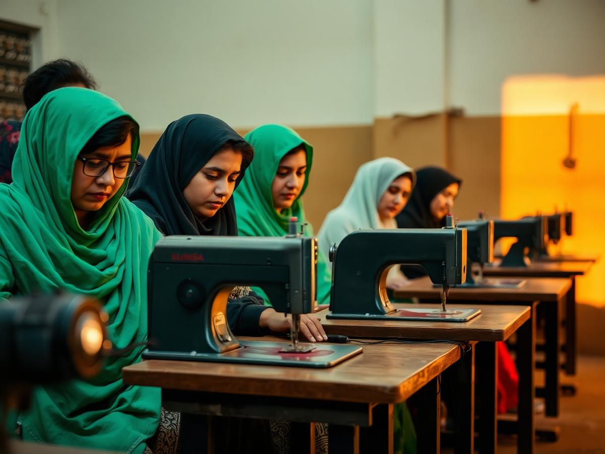 DFCA community development and vocational training programme in Pakistan